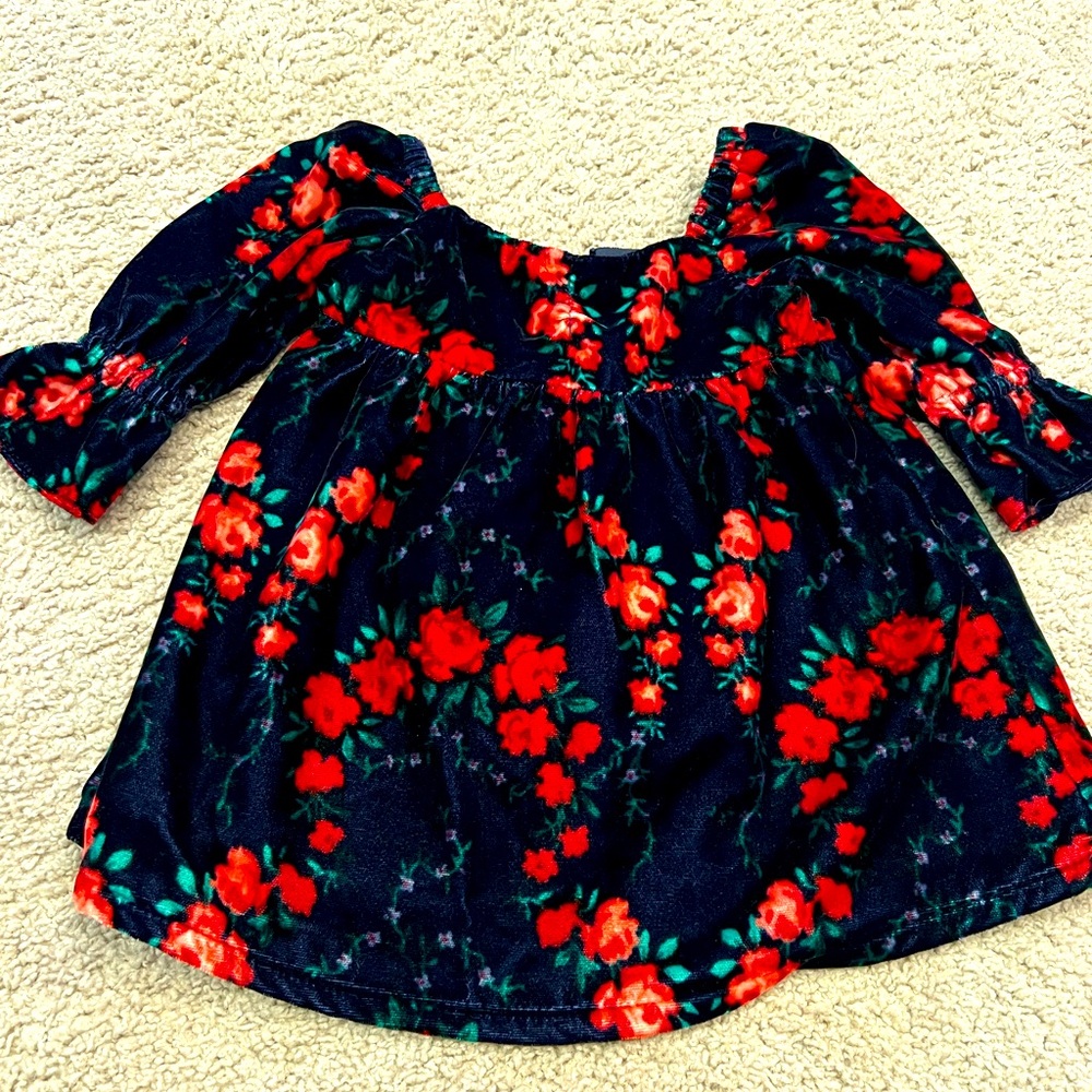 Janie and Jack Velvet Dress